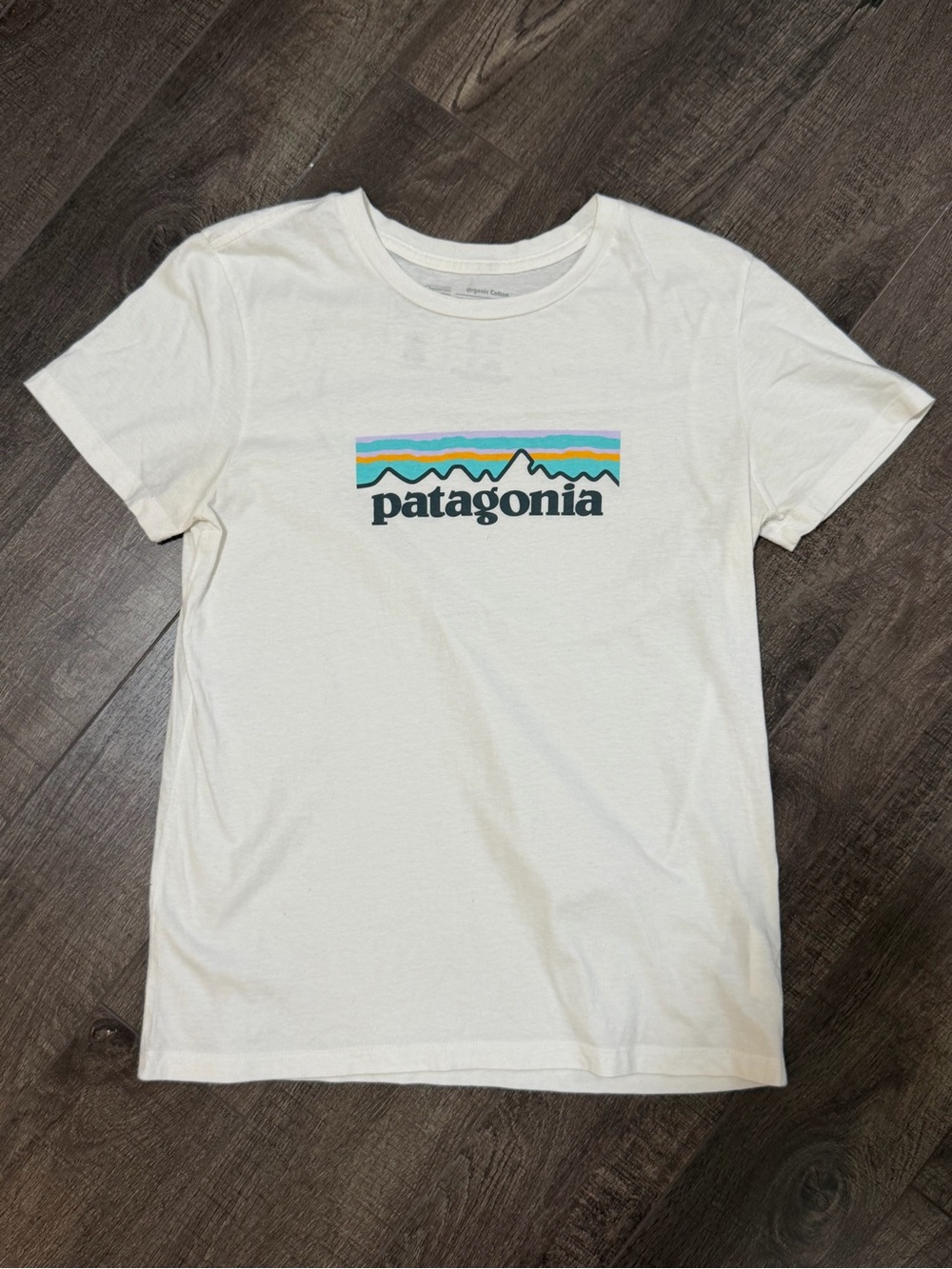 Patagonia Women’s logo tee - size XS